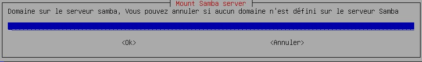 Domaine sur le serveur samba